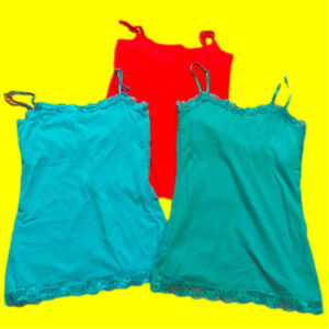 THREE cami tanks